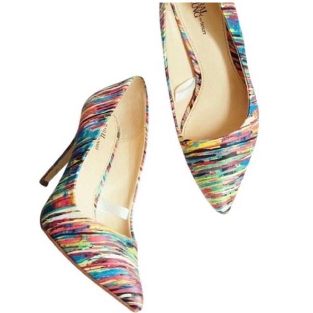 Never worn out Prabal Gurung for Target Multi-colored High Heels (size 7)